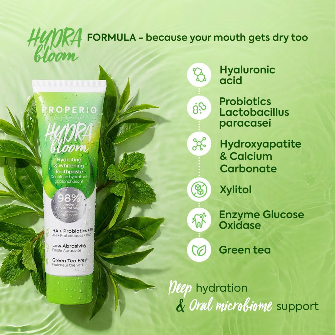 HYDRA bloom Hydrating & Whitening Toothpaste - Image 4