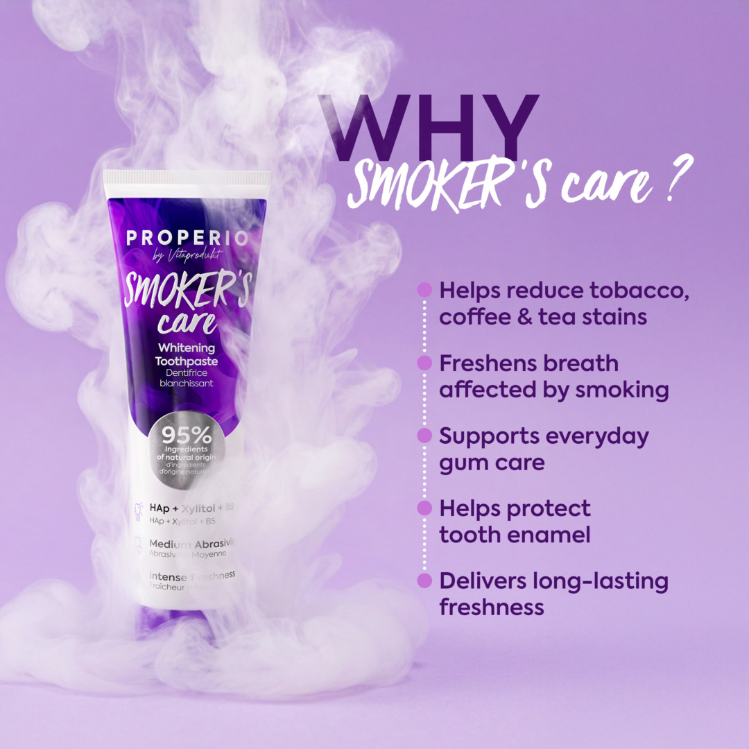 SMOKER’S care Whitening Toothpaste - Image 2