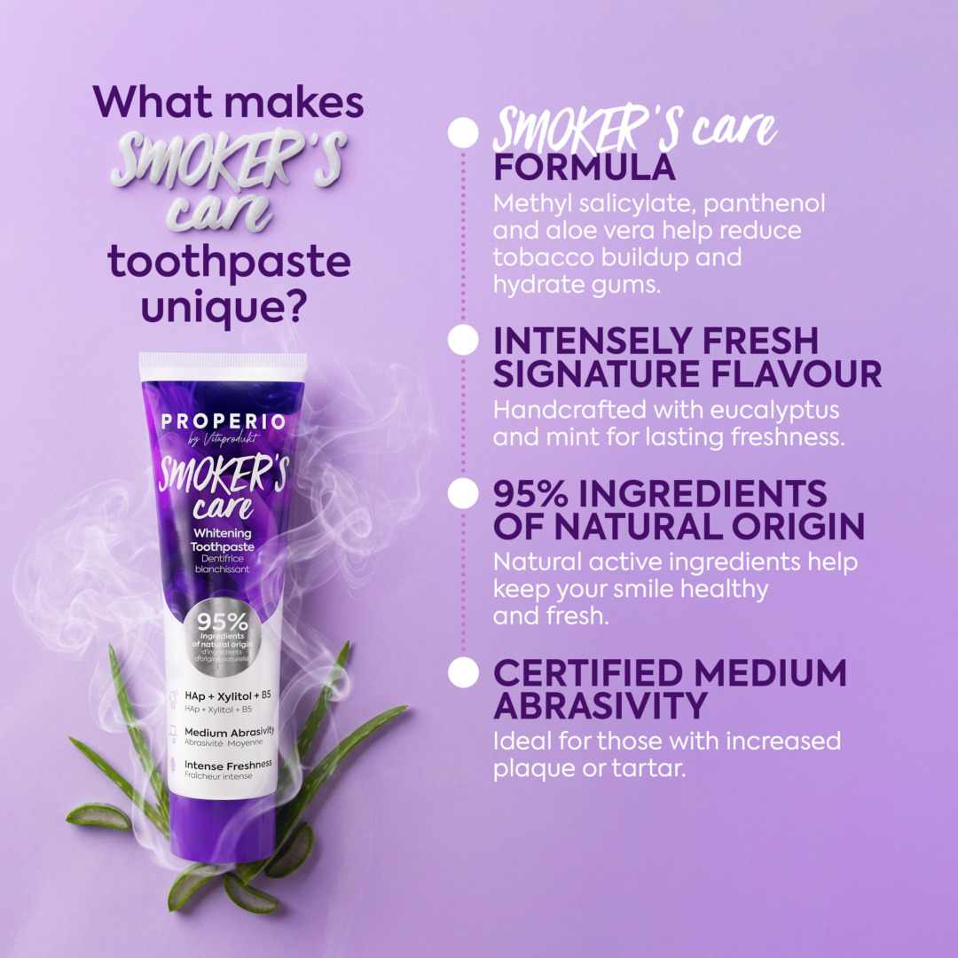 SMOKER’S care Whitening Toothpaste - Image 4