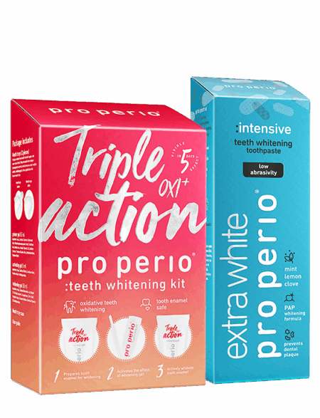 At home whitening set Triple action OXI+ :intensive