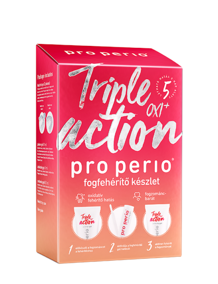 At-home teeth whitening Triple action OXI+