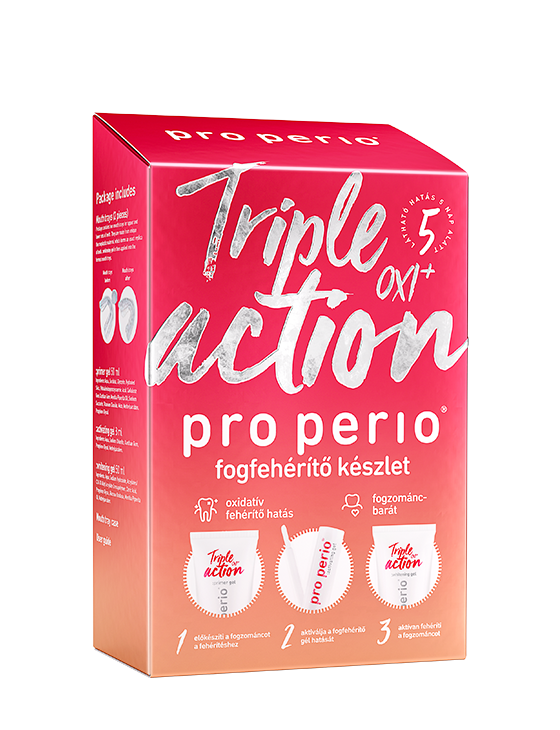 At-home teeth whitening Triple action OXI+